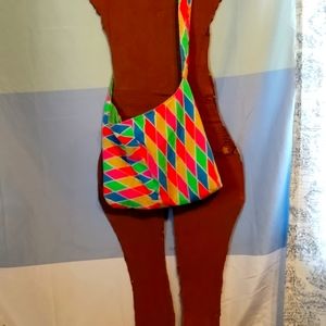 Handmade crossbody hobo